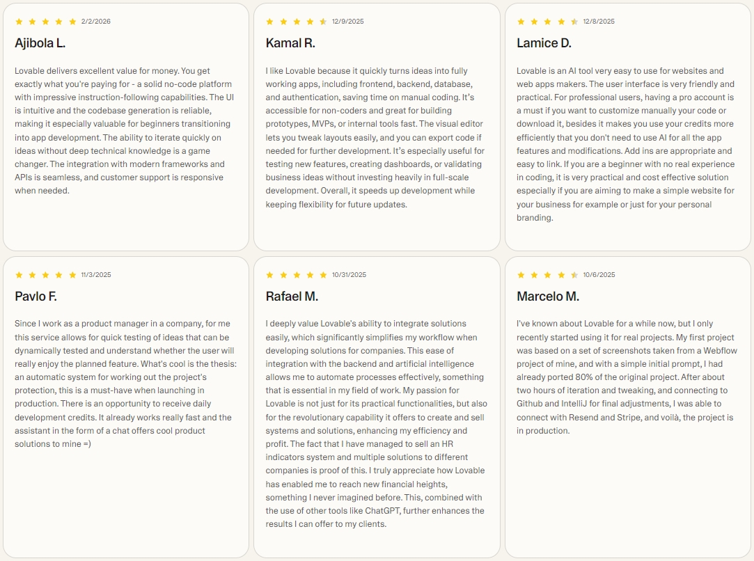 lovable-reviews-real-cases